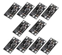 Heevhas 10PCS DC-DC Placa del módulo convertidor elevador regulador de voltaje Mini impulsores 3,7 V a 5 V 8 V 9 V 12 V ajustable Módulo de alimentación Para módulo de voltaje electrónico DIY