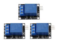Heevhas 5 V KY-019 1 canal módulo de retransmisión tablero de relevos relay module Para PIC AVR DSP ARM (3 piezas)