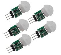 Heevhas 5PCS Sensor Humano IR AM312 Mini módulo Detector DC 2,7 a 12 V