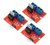 Heevhas Módulo de controlador IRF520 Mosfet módulo de controlador de microcontrolador Regulación PWM (3 piezas)