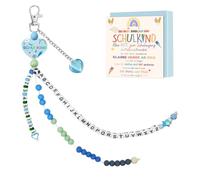 HEEYA Cadena de cálculo de 1ª clase para niños, escolarización, escolar, 2026, regalo, aprendizaje de matemáticas, cálculo, relleno, comienzo escolar, introducción escolar, amuleto de la suerte, con