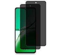HeeYeal 2 Piezas Protector de Pantalla Privacidad para OPPO Reno12 FS 5G, [Alta Sensibilidad, 9H Dureza, Fácil de instalar] Anti-Espía Vidrio Templado para OPPO Reno12 FS 5G