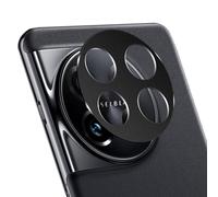HeeYeal Protector de Lente de Cámara para OnePlus 11 5G, Anti Arañazos Aleación de Aluminio Metal Cámara Protector, Lente Funda Protector de Pantalla Cámara para OnePlus 11 5G - Negro
