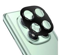 HeeYeal Protector de Lente de Cámara para Xiaomi Poco X7 5G, Anti Arañazos Aleación de Aluminio Metal Cámara Styling, Lente Funda Protector de Pantalla Cámara para Xiaomi Poco X7 5G - Negro