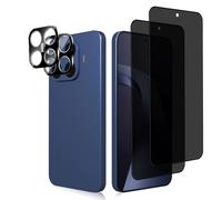 HeeYeal Protector de Pantalla Privacidad para Xiaomi 17T Pro 5G | con Protector de Lente de Cámara, [2 + 2 Piezas] 9H Dureza Anti-Espía Vidrio Templado Privacy para Xiaomi 17T Pro 5G