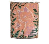 HEEZOU Alfombra reversible con estampado de caricaturas, protector de sofá, cubrecama, decoración de pared, alfombra suave con temática de dibujos animados para habitación infantil (5)