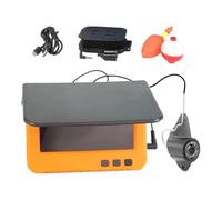 HEEZOU Cámara De Pesca Monitor A Prueba Agua con Cable 15 M 4.3 Pulgadas LCD Monitor Fish para Exploración Aguas Pesca Localizador Pescado Impermeable