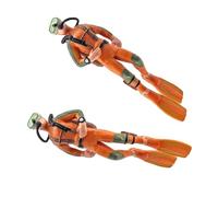 HEEZOU Contenedor compacto con temática marina que promueve hábitat seguro y belleza del agua, resina, decoración de naufragios para acuarios