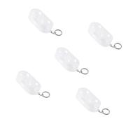 HEEZOU Estuche de tenis de mesa inastillable, transparente, rígido, con capacidad para 2 pelotas de 40 mm/50 mm, compacto, apto para viajes, con gancho seguro, solución de almacenamiento de pelotas