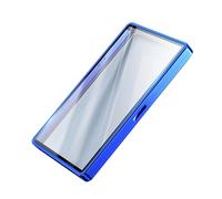 HEEZOU Funda protectora de metal con bloqueo para tarjetas con vidrio inastillable y cobertura completa para soporte de tarjetas de juego coleccionables graduados