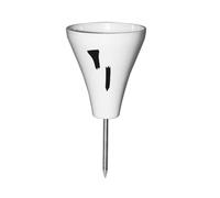 HEEZOU Golfs Tees Sign Golf Course Marker Tool Green Marking Tool Golfs Putting Practicing Tees Base Course Practice Tool