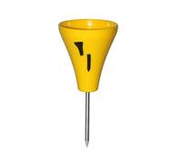 HEEZOU Golfs Tees Sign Golf Course Marker Tool Green Marking Tool Golfs Putting Practicing Tees Base Course Practice Tool