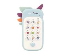 HEEZOU Juguete De Teléfono para Bebés Portátil con Efectos Luz Interactivos Y Música Desarrollo Habilidades Sensoriales Teléfono del Bebé Lightup