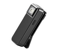 HEEZOU Lámpara LED con clip para correr, recargable, pequeñas antorchas impermeables, linterna frontal pequeña para viajes, escalada, pesca nocturna
