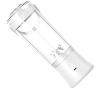 HEEZOU Potente Vaso Exprimidor Eléctrico De 7 4 V con Textura Diseño Portátil para Mezclar Frutas Frescas En Casa Gimnasio Oficina Licuadora Velocidad