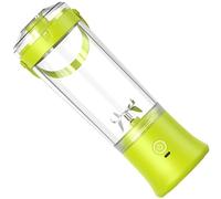 HEEZOU Potente Vaso Exprimidor Eléctrico De 7 4 V con Textura Diseño Portátil para Mezclar Frutas Frescas En Casa Gimnasio Oficina Licuadora Velocidad