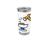 Hefesto Dios Griego del Fuego - Elaboración - Herrería Vaso térmico de acero inoxidable de doble pared