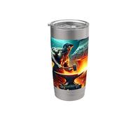 Hefesto Dios Griego del Fuego - Elaboración - Herrería Vaso térmico de acero inoxidable de doble pared