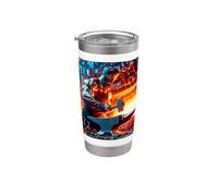 Hefesto Dios Griego del Fuego - Elaboración - Herrería Vaso térmico de acero inoxidable de doble pared