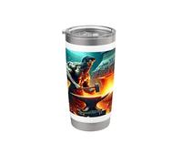 Hefesto Dios Griego del Fuego - Elaboración - Herrería Vaso térmico de acero inoxidable de doble pared