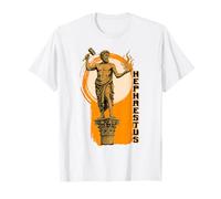 Hefesto Estatua Vintage Historia Griega Dios Grecia Mito Camiseta