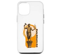 Hefesto Estatua Vintage Historia Griega Dios Grecia Mito Carcasa para iPhone 12/12 Pro