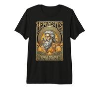 Hefesto Forja Maestro Dios del Fuego Camiseta Premium