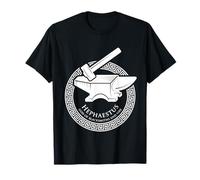 Hefesto Mito Griego Yunque Dios Fuego Forja Mito Herrero Camiseta
