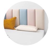 HEFJIAYCIQ Cabecero Tapizado De Pared, 3D Anti-Colisión para King Y Queen, Peel and Stick Paneles De Pared para Dormitorio,Beige Set,150x50cm