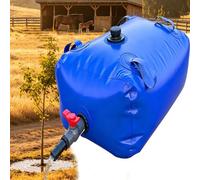 HEFJIAYCIQ Depósito De Agua Plegable, Cantimplora Portátil De Supervivencia, Bolsa De Agua Flexible para Situaciones De Sequía Y Viajes En Autocaravana,Azul,468L/1.3x0.8x0.45m