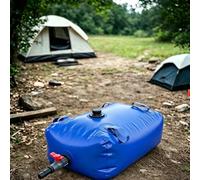 HEFJIAYCIQ Depósito De Agua Plegable De PVC, Depósito De Agua Plegable De 100 L/200 L/300 L/400 L/500 L/600 L, para El Almacenamiento De Agua En Exteriores En El Hogar,Azul,530L/1.2x0.9x0.5m