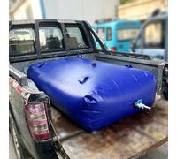 HEFJIAYCIQ Depósito De Agua Plegable, Depósito De Agua Plegable Y Portátil, para Acampada, Camionetas, Autocaravanas, Emergencias Y Actividades Al Aire Libre,Azul,600L/1.5x0.9x0.45m