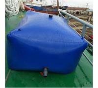 HEFJIAYCIQ Depósito Plegable De Agua De PVC, Bolsa De Agua Portátil De Emergencia Resistente A La Sequía, Contenedor para El Almacenamiento De Agua De Lluvia Al Aire Libre,Azul,1000L/1.5x1.2x0.6m