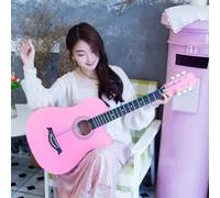 HEFJIAYCIQ Guitarra Acústica Para Principiantes, Set De Guitarra Con Cutaway Totalmente De Madera Para Principiantes, Para Adultos Y Adolescentes,11,40in