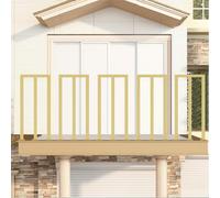 HEFJIAYCIQ Kit De Barandilla Para Terrazas Interiores Y Exteriores, Barrotes De Hierro Forjado De 35-100 cm Para Escaleras, Para La Decoración De La Entrada De Villas,Oro,100cm/3.3ft