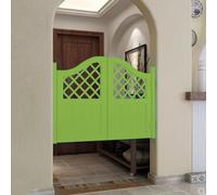 HEFJIAYCIQ Puertas Batientes Para Cafetería, Separación Interior De Madera Para Salón, Medias Puertas De Entrada Para Escalera, Lavadero Y Bar,Green 2,110x90cm