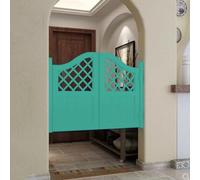 HEFJIAYCIQ Puertas Batientes Para Cafetería, Separación Interior De Madera Para Salón, Medias Puertas De Entrada Para Escalera, Lavadero Y Bar,Green 1,100x90cm