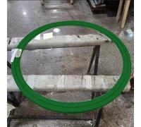 HEFJIAYCIQ Ventana Abatible Giratoria Redonda De Montaje Empotrado, Ventana Abatible De Aleación De Aluminio Y Vidrio Templado, Para Baño, Dormitorio, Cocina, Hogar,Green 3,60cm/23.6in