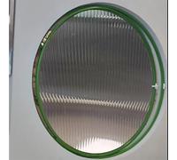 HEFJIAYCIQ Ventana Redonda Giratoria Con Vidrio Templado, Ventanas De Cobertizo De Aleación De Aluminio Giratorias 360, Para Baño, Cocina, Casa De Juegos,Green 1,65cm/25.5in