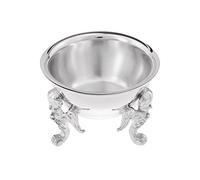Hefra Silver Plated Sal sobre Cupids Cualquier hogar y Cocina, Metal, Plata, 9 x 6 x 6 cm