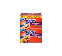 Hefty Slider Storage Bags (Quart, 184 Count) by Hefty