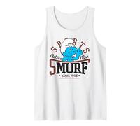 Hefty Smurf Active Man College Sports Smurfs Movie Camiseta sin Mangas