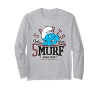 Hefty Smurf Active Man College Sports Smurfs Movie Manga Larga