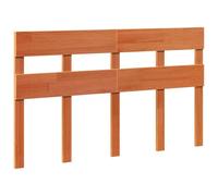 HEFZGDB Cama de madera maciza sin colchón, color marrón cera, 150 x 200 cm, madera de pino, cama matrimonial, cama de matrimonio para dormitorio, habitación de invitados, salón, albergue