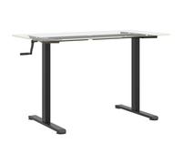 HEFZGDB Estructura para escritorios de pie (94 - 135) x 60 x (70 - 114) cm, mesa de conferencias, mesas de ordenador, mesa pequeña, escritorio grande para cocina, estudio, dormitorio, sala de estar