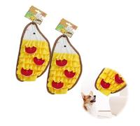 HeFZiYMOZaDP 2 pcs Alfombra Olfativa para Perros,Manta De Juego para Mascotas,Juego Interactivo para Buscar Premios, Accesorio para Mascotas Que Estimula Mentalmente Cachorros