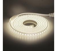 HEGEHE 1 Meter Tira de LED Blanco Natural, SMD2835 120LEDs/m Super Brillante CRI≥85， IP65 Impermeable Flexible Sin Cable Tira de Luz LED de Cinta para Decoración Interior de Cocina Dormitorio Armario