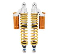 Hegeiisy 385mm/15.15" Amortiguación De Rebote Universal Muelle de 7mm Suspensión Trasera Amortiguadores De Aire MTB Motorcycle Para XL250 XL500 XL185