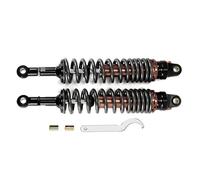 Hegeiisy 400mm 15.75 Pulgada 8mm Primavera Amortiguador de Aire Universal Para Motocicleta Suspensión trasera ATV Quad Scooter Dirt Bike Para YZF-R1 R6 125 XC EXC XCF Titanio