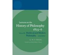 Hegel: Lectures on the History of Philosophy (Tapa dura) Hegel Lectures